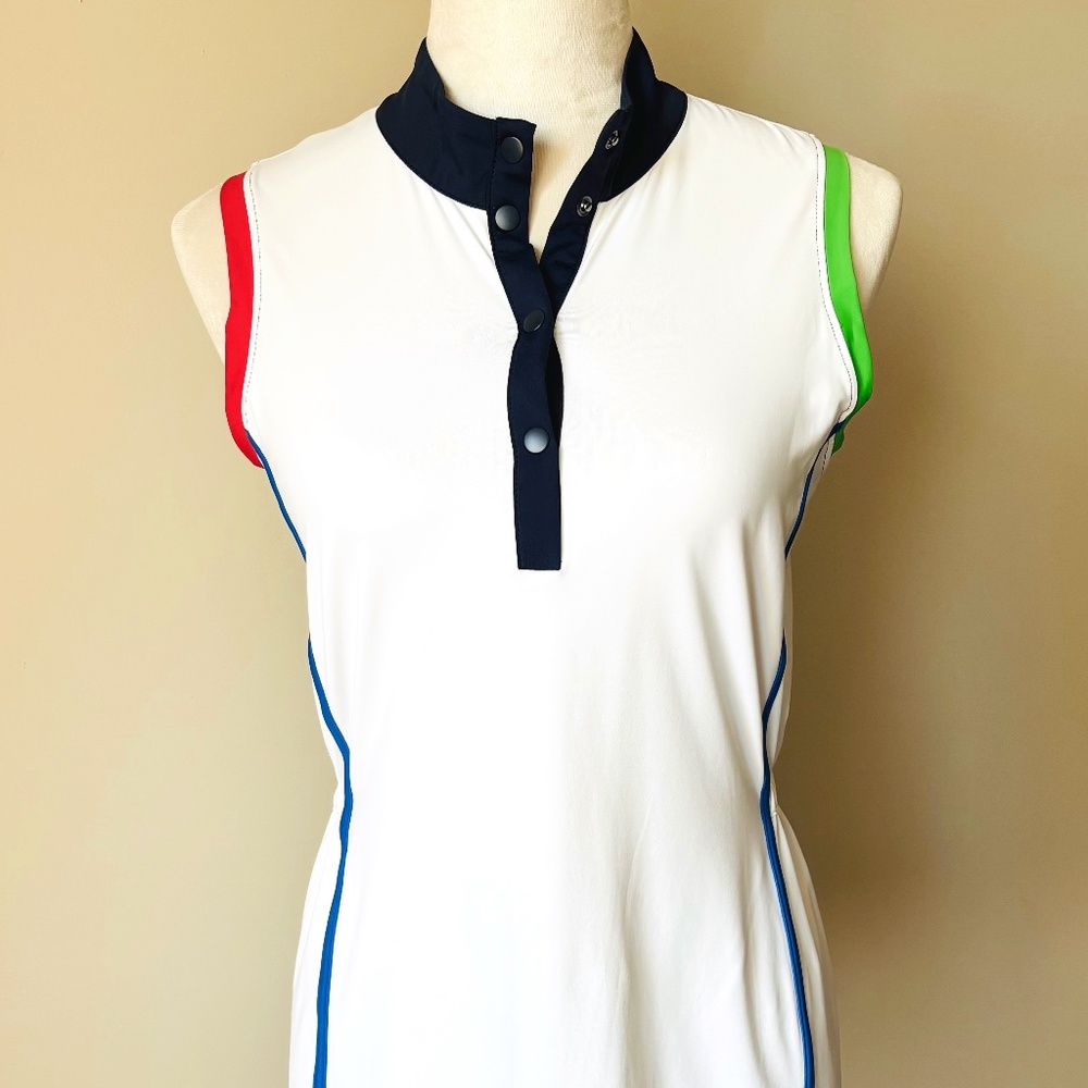 Make It Snappy Sleeveless Golf Shirt